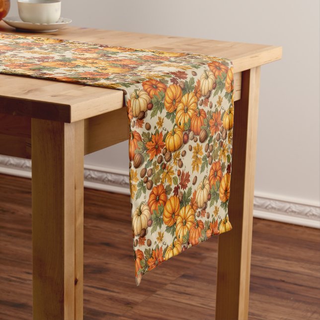 Ernte Zuhause Kurzer Tischläufer (Beispiel)