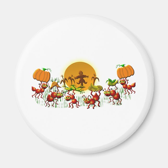 Ernteameisen Magnet (Vorne)