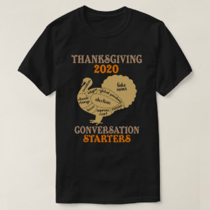 Erntedank 2020 Conversation Starter Funny Turk T-Shirt