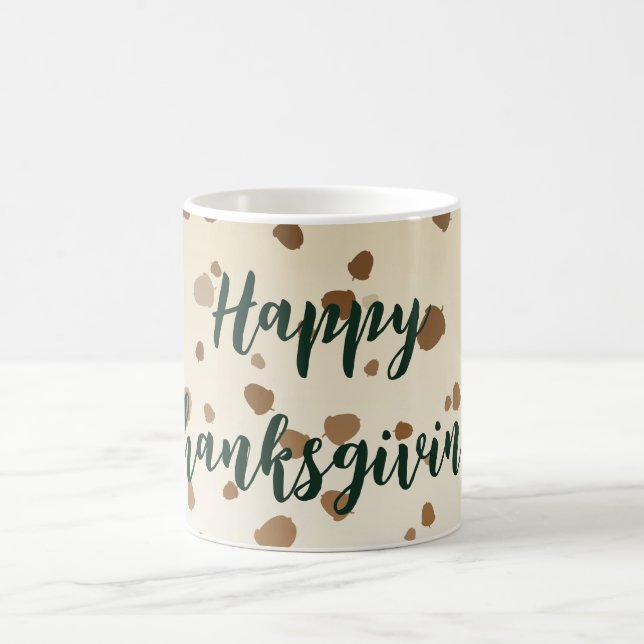 Erntedank Acorns Kaffeetasse (Mittel)