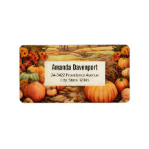 Erntedank-Adresse der Pumpkin Farm Fall Harvest