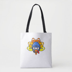 Erntedank American Football Youth Shirt, Türkei Tasche