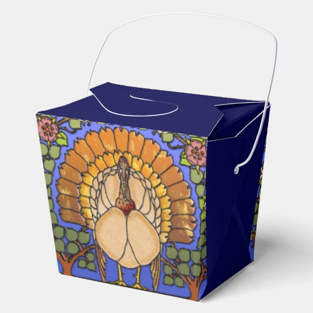 Erntedank aus Hartglas Türkei Geschenkschachtel (Vorderseite)