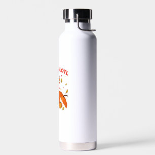 Erntedank Axolotl Thanksalotl Salamander Türkei Trinkflasche
