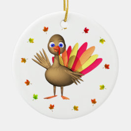 Erntedank-Baby die Türkei Keramikornament