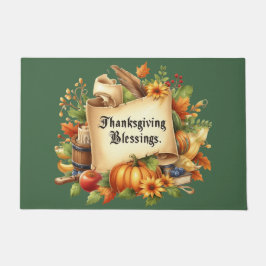 Erntedank Blessing Doormat Fußmatte