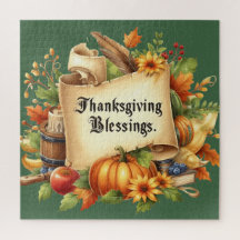 Erntedank Blessing Jigsaw Puzzle