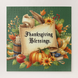 Erntedank Blessing Jigsaw Puzzle