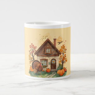 Erntedank Bliss und die Country-Zuhause Jumbo-Tasse