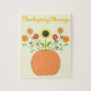 Erntedank-Blume in Pumpkin Custom