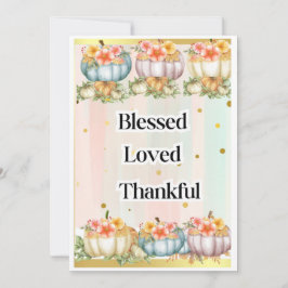Erntedank Card, Türkei Day, Glückwunsch Thanksgivi Feiertagskarte