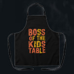 Erntedank-Chef der Kinder-Tabelle Türkei Tag Schürze<br><div class="desc">Erntedank-Chef der Kinder-Tabelle Türkei Tag</div>