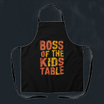 Erntedank-Chef der Kinder-Tabelle Türkei Tag Schürze<br><div class="desc">Erntedank-Chef der Kinder-Tabelle Türkei Tag</div>