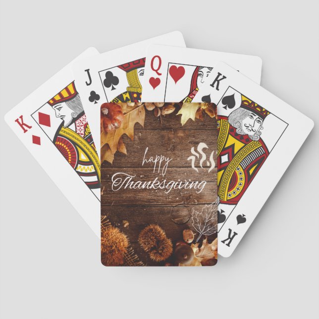 Erntedank Classic Playing Cards Spielkarten (Rückseite)