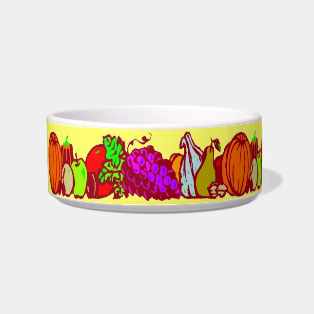 Erntedank Collage - Napf (Links)