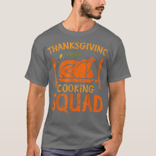 Erntedank Cooking Squad Funny Family Thanksgivi T-Shirt