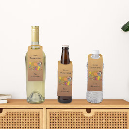 Erntedank Cornucopia Flaschenanhänger