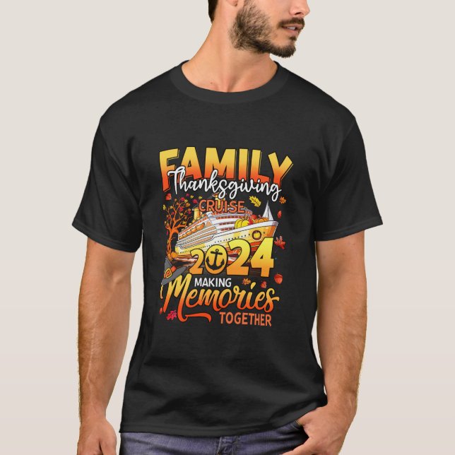 Erntedank Cruise 2024 - Erinnerungen T-Shirt (Vorderseite)