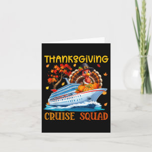 Erntedank Cruise Squad Türkei Fall Pumpkins Cru Karte