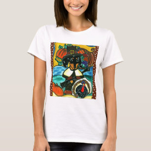 Erntedank Dachshund T-Shirt