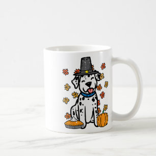 Erntedank Dalmatiner Niedlich Herbst Herbst Hunde  Kaffeetasse