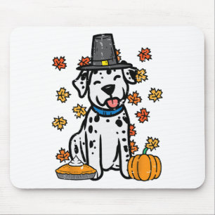 Erntedank Dalmatiner Niedlich Herbst Herbst Hunde Mousepad