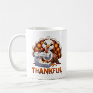 Erntedank Dankbares Liebes Tier Türkei Kaffeetasse