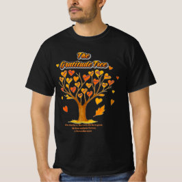 Erntedank Dankbarkeit Tree Men's Value T - Shirt
