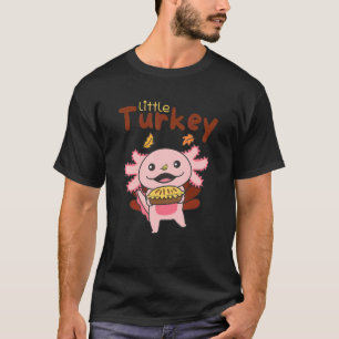 Erntedank Day Outfits Little Turkey Axolotl App T-Shirt