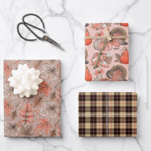 Erntedank Delight Geschenkpapier Set