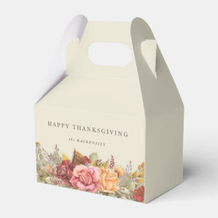 Erntedank der Blumengestelle Geschenkschachtel