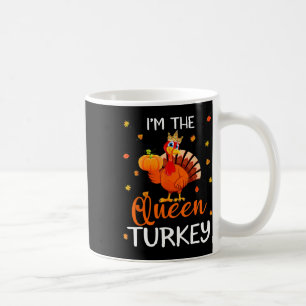 Erntedank der Türkei Königin Türkei Herbst L Kaffeetasse