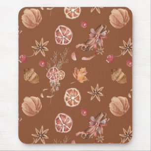 Erntedank des Herbstfalles Mousepad