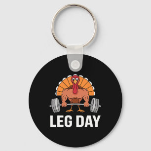 Erntedank des Türkischen Leg Day Deadlift Schlüsselanhänger