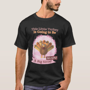 Erntedank Diese kleine Türkei wird ein Sünder sein T-Shirt