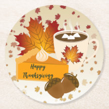 Erntedank Dinner Cuisine Pumpkin Pie Hot Choco