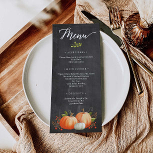 Erntedank Dinner Menu Programm