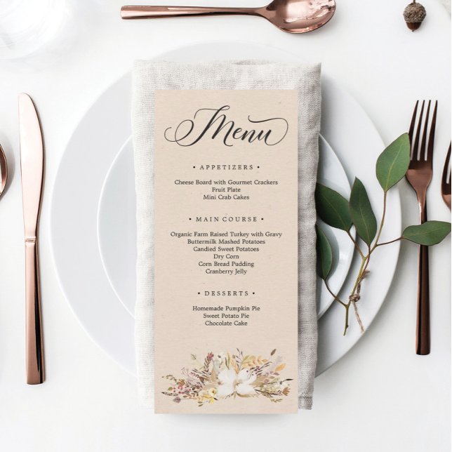 Erntedank Dinner Menu Programm (Von Creator hochgeladen)