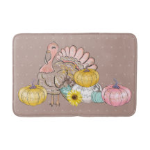 Erntedank Dinner Party Türkei Pumpkins Pink Tan