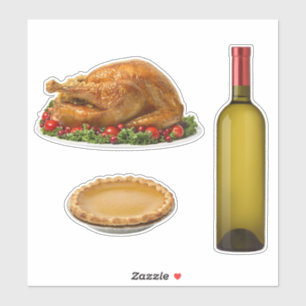 Erntedank Dinner Sticker
