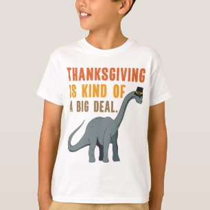 Erntedank Dinosaurier Quote Sprichwort Kinder T-Shirt
