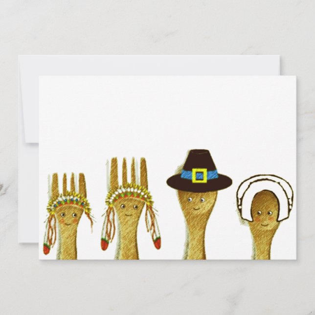 Erntedank Einladung (Vorderseite)