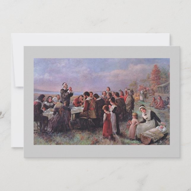 Erntedank Einladung (Vorderseite)