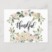 Erntedank Elegante Pastel floral Inspiration