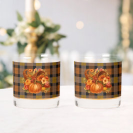 Erntedank Ernest Kariert Whiskyglas