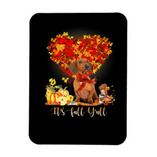 Erntedank Es ist Herbst Y's Dackel Magnet
