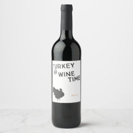 Erntedank-Etiketten für die Türkei und die Weinzei Weinetikett