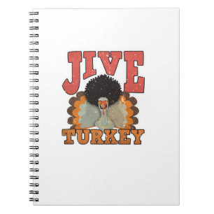 Erntedank & Fall Apparel, Jive Türkei - Retro 1 Notizblock