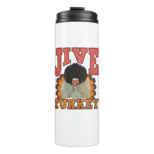 Erntedank & Fall Apparel, Jive Türkei - Retro 1 Thermosbecher