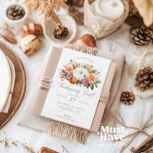 Erntedank Feeling Pumpkin Dinner Party